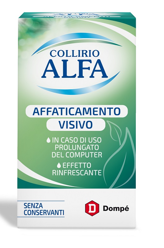 COLLIRIO ALFA AFFATICAMENTO VISIVO 10 ML - Farmaunclick.it