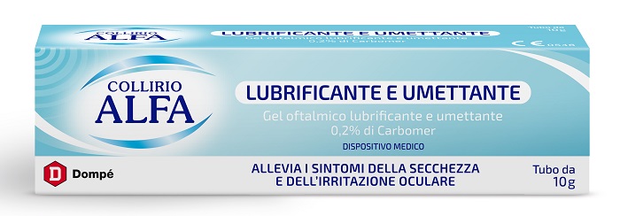 COLLIRIO ALFA LUBRIFICANTE E UMETTANTE GEL 10 ML - Farmaunclick.it