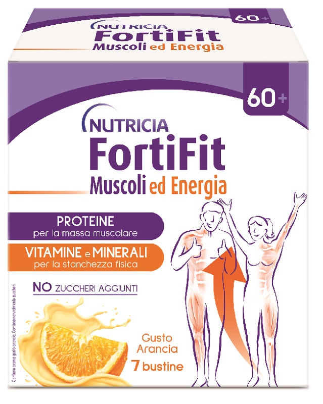 FORTIFIT MUSCOLI&ENERGIA ARANCIA 7 BUSTINE - Farmaunclick.it