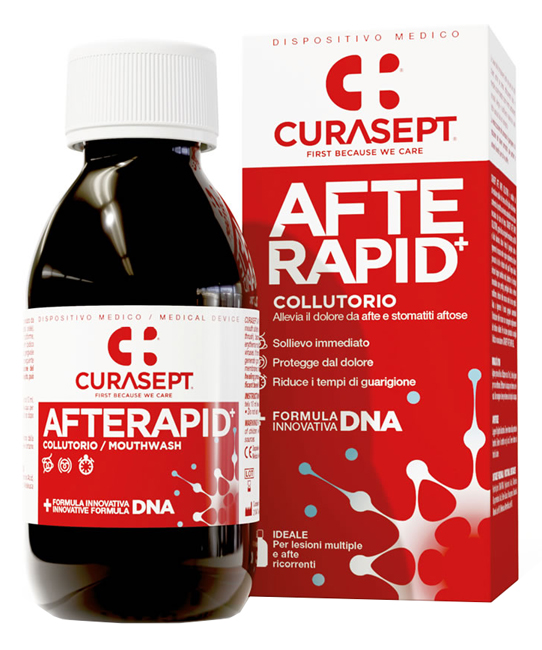 CURASEPT COLLUTORIO AFTE RAPID DNA 125 ML - Farmaunclick.it
