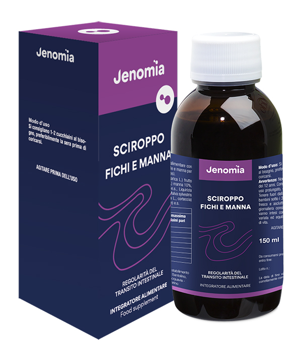 JENOMIA SCIROPPO FICHI/MANNA 150 ML - Farmaunclick.it