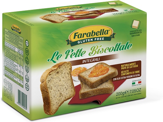 FARABELLA FETTE BISCOTTATE INTEGRALI 200 G - Farmaunclick.it