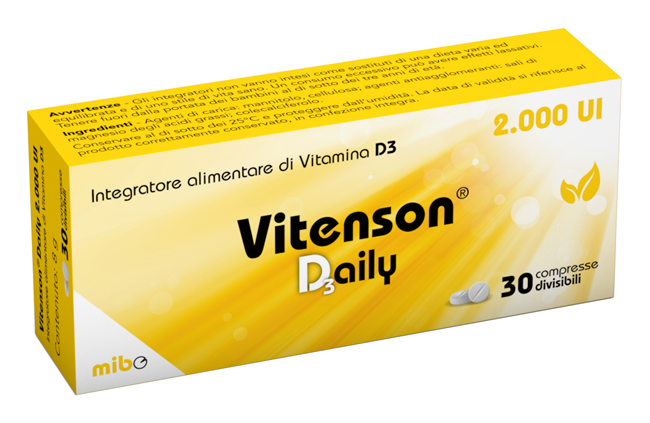 VITENSON DAILY D3 2000 UI 30 COMPRESSE DIVISIBILI - Farmaunclick.it