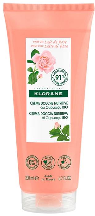KLORANE CREMA DOCCIA LATTE DI ROSA 200 ML - Farmaunclick.it