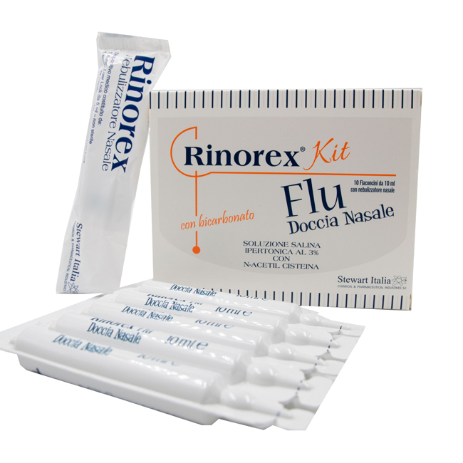 RINOREX FLU DOCCIA KIT - Farmaunclick.it