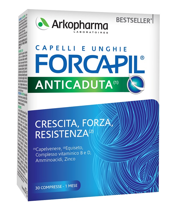 FORCAPIL ANTI CADUTA 30 COMPRESSE - Farmaunclick.it