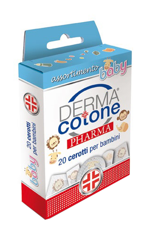 DERMACOTONEPHARMA CEROTTO BAMBINI ASSORTITI 20 PEZZI - Farmaunclick.it