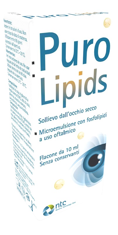 MICROEMULSIONE OFTALMICA PURO LIPIDS 10 ML - Farmaunclick.it