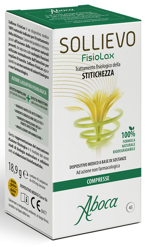 SOLLIEVO FISIOLAX 45 COMPRESSE - Farmaunclick.it