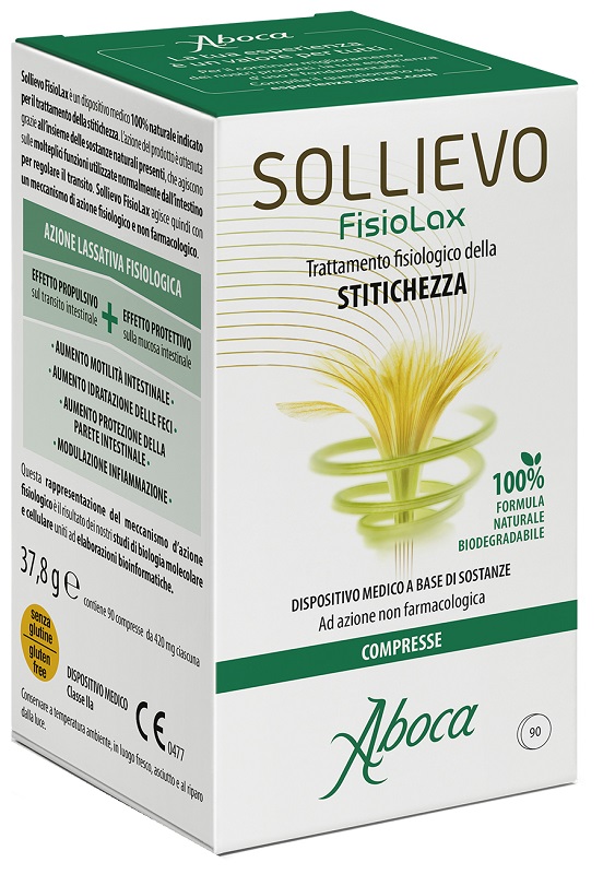 SOLLIEVO FISIOLAX 90 COMPRESSE - Farmaunclick.it