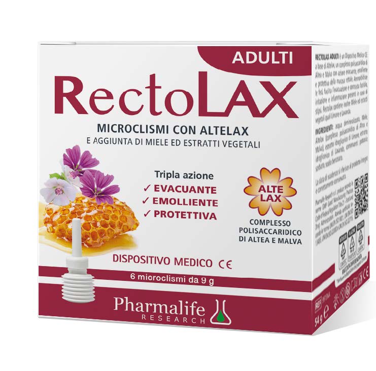 RECTOLAX ADULTI MICROCLISMI 6 PEZZI DA 9 G - Farmaunclick.it