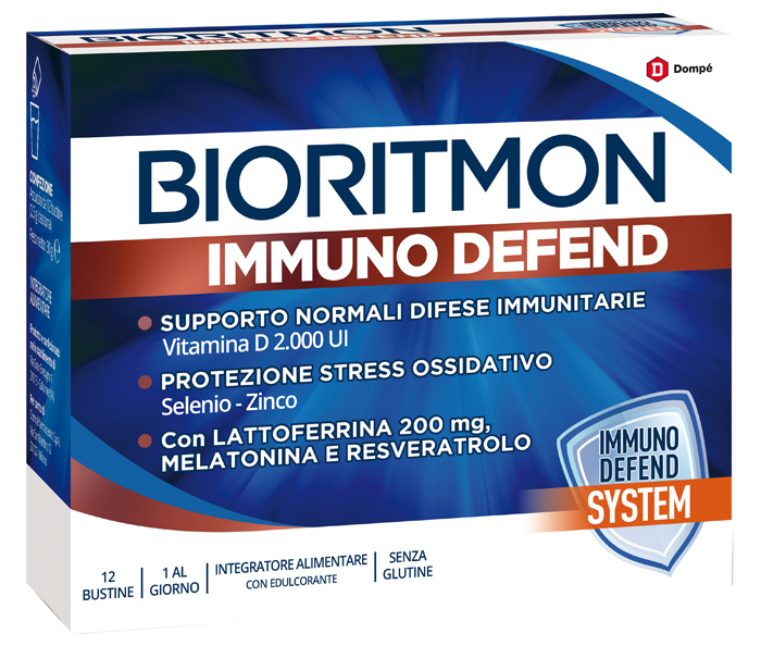 BIORITMON IMMUNO DEFEND 12 BUSTINE - Farmaunclick.it