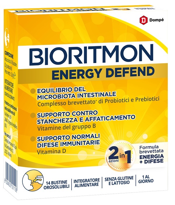 BIORITMON ENERGY DEFEND 14 BUSTINE - Farmaunclick.it