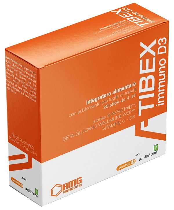TIBEX IMMUNO D3 20 STICK PACK DA 4 ML - Farmaunclick.it