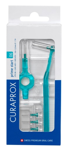 CURAPROX CPS 06 SCOVOLINO PRIME START 06 TURQUOISE 5 PEZZI - Farmaunclick.it