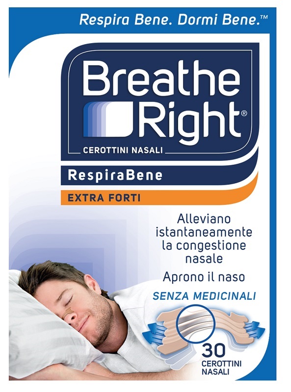 CEROTTI NASALI BREATH RIGHT EXTRA FORTE 30 PEZZI - Farmaunclick.it