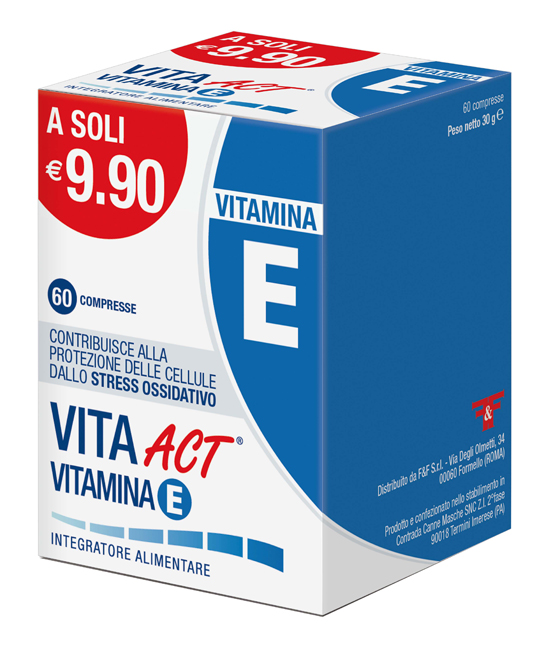 VITA ACT VITAMINA E 60 COMPRESSE - Farmaunclick.it