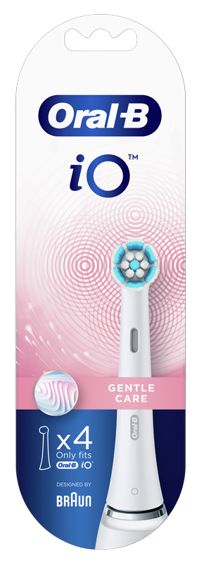 ORALB POWER REFILL IO GENTLE CLEAN WHITE 4 PEZZI - Farmaunclick.it