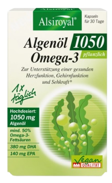ALSIROYAL ALGENOL OMEGA 3 VEGETALE 30 CAPSULE - Farmaunclick.it