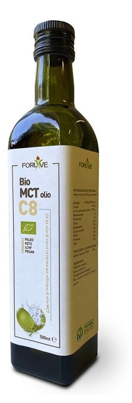 MCT OLIO C8 BIO 500 ML - Farmaunclick.it