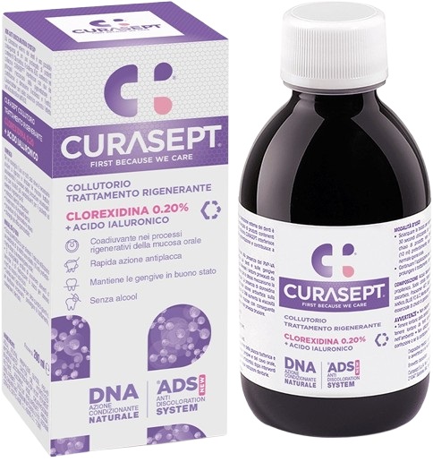 CURASEPT COLLUTORIO ADS DNA TRATTAMENTO RIGENERANTE 200 ML - Farmaunclick.it