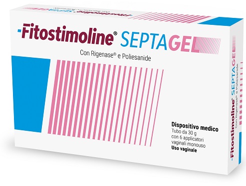 GEL VAGINALE FITOSTIMOLINE SEPTAGEL 30 G CON 6 APPLICATORI MONOUSO - Farmaunclick.it