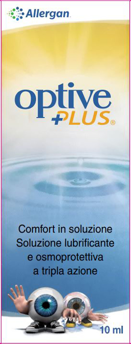 OPTIVE PLUS SOLUZIONE OFTALMICA 10 ML - Farmaunclick.it