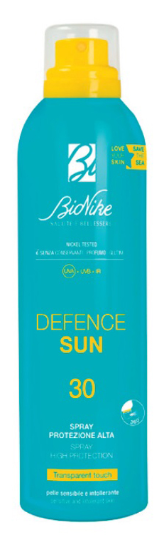 DEFENCE SUN SPRAY TRANSPARENT TOUCH 30 200 ML - Farmaunclick.it