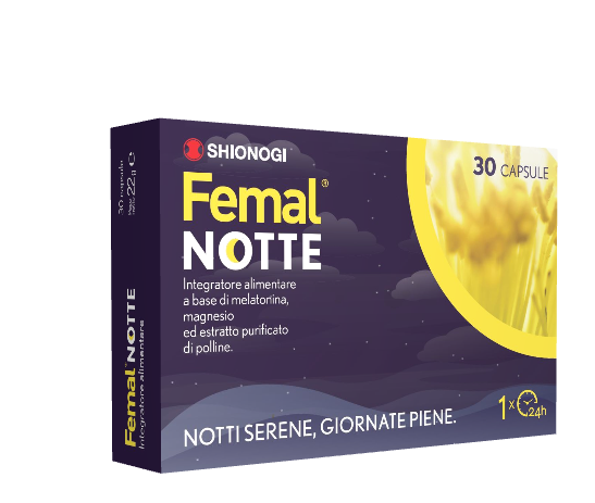 FEMAL NOTTE 30 CAPSULE - Farmaunclick.it