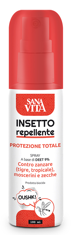 SANAVITA INSETTI MOLESTI 100 ML - Farmaunclick.it