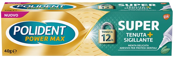 POLIDENT SUPER TENUTA+SIGILLANTE MENTA DELICATA ADESIVO PROTESI DENTALE 40 G - Farmaunclick.it