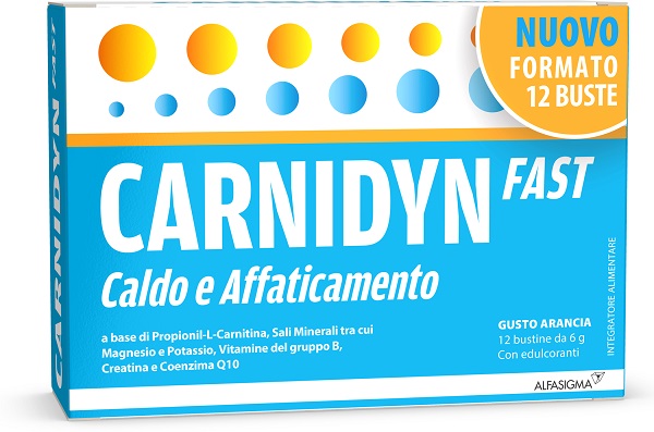 CARNIDYN FAST 12 BUSTINE - Farmaunclick.it