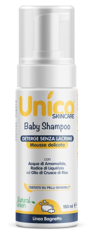 UNICO BABY SHAMPOO MOUSSE 150 ML - Farmaunclick.it