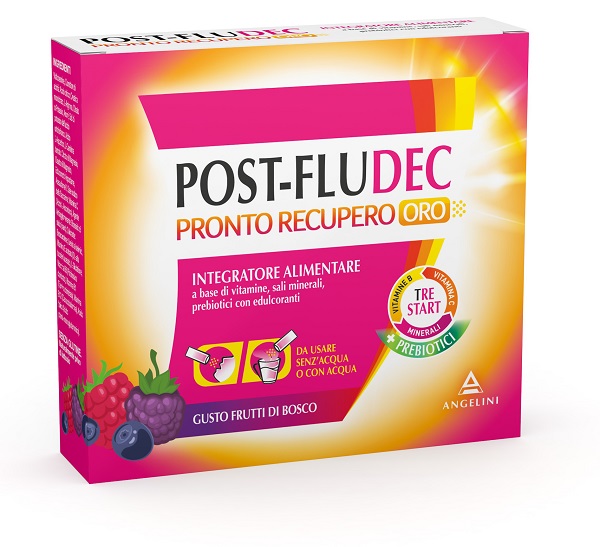 POSTFLUDEC FRUTTI DI BOSCO PSO 12 BUSTINE - Farmaunclick.it