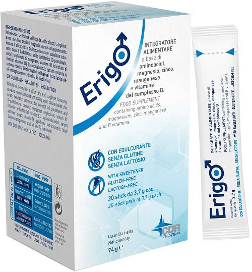 ERIGO 20 STICK DA 3,7 G - Farmaunclick.it