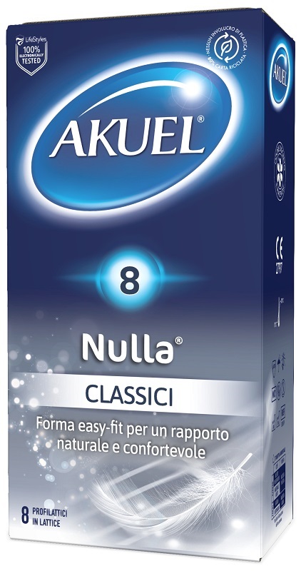 PROFILATTICO AKUEL NULLA CLASSICO 8 PEZZI - Farmaunclick.it