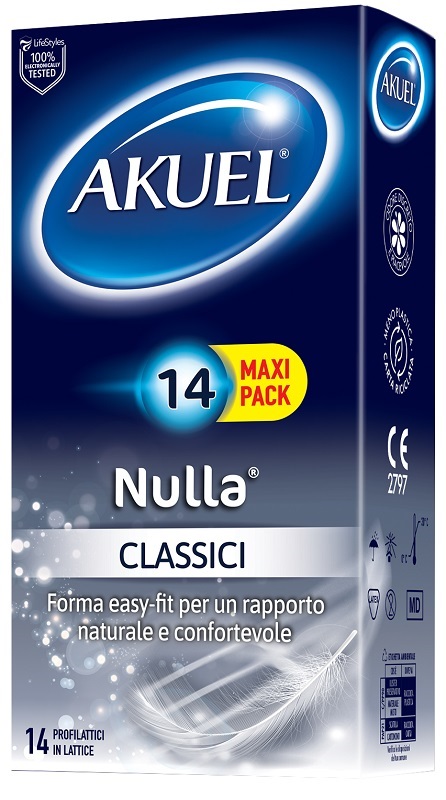 PROFILATTICO AKUEL NULLA CLASSICO 14 PEZZI - Farmaunclick.it