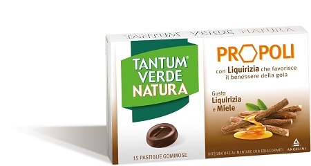 TANTUM VERDE NATURA 15 PASTIGLIE LIQUIRIZIA - Farmaunclick.it