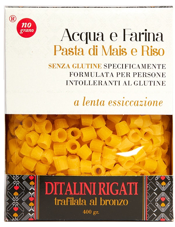NUTRI TE' DITALINI RIGATI ACQUA E FARINA MAIS E RISO 250 G - Farmaunclick.it