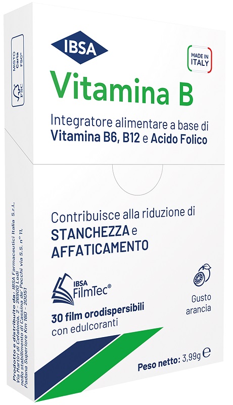 VITAMINA B IBSA 30 FILM ORALI - Farmaunclick.it
