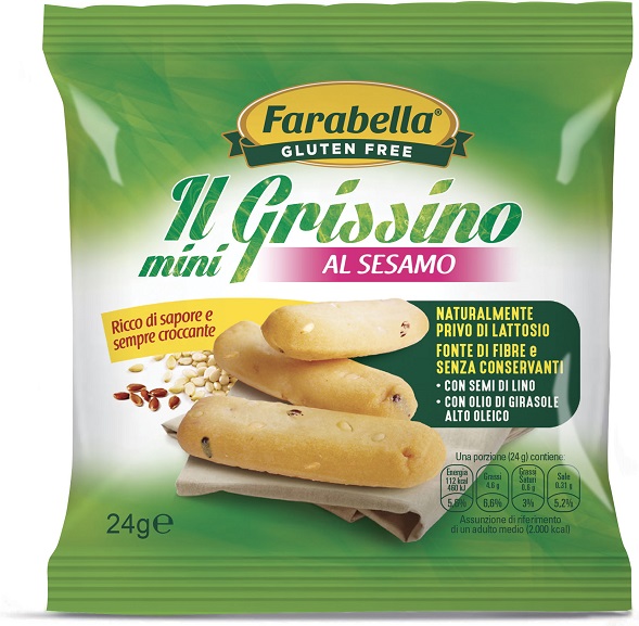 FARABELLA IL MINI GRISSINO AL SESAMO 24 G - Farmaunclick.it