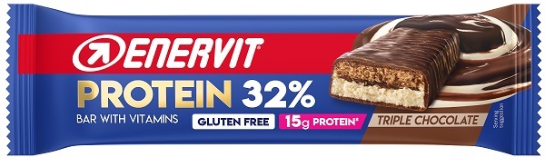 ENERVIT SPORT PROTEIN BAR TRIPLE CHIOCOLATE 45 G - Farmaunclick.it