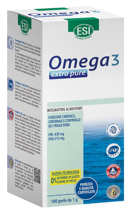 ESI OMEGA 3 EXTRA PURE 120 + 60 PERLE OFFERTA - Farmaunclick.it
