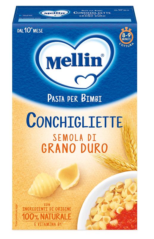 MELLIN CONCHIGLIETTE 100% GRANO DURO 280 G - Farmaunclick.it