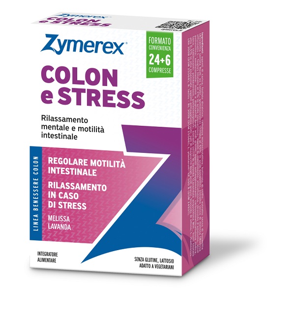 ZYMEREX REGOLA COLON E STRESS 24 COMPRESSE - Farmaunclick.it