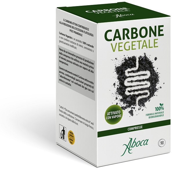 CARBONE VEGETALE 90 COMPRESSE - Farmaunclick.it