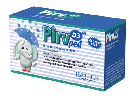 PIRV D3 PED 10 FLACONI MONODOSE - Farmaunclick.it