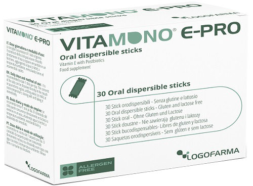VITAMONO E-PRO 30 STICK ORODISPERSIBILI DA 1,1 G - Farmaunclick.it