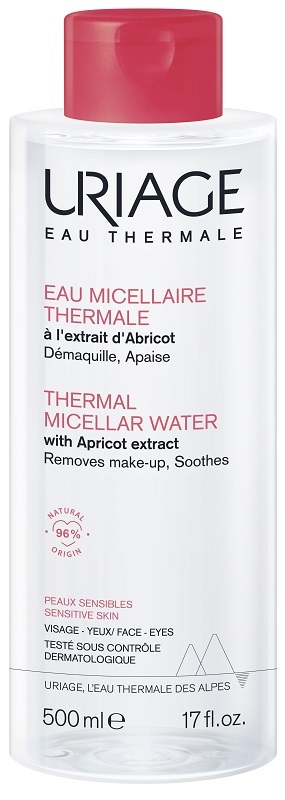 URIAGE EAU MICELLAIRE THERMALE PELLI SECCHE FLACONE 500 ML - Farmaunclick.it