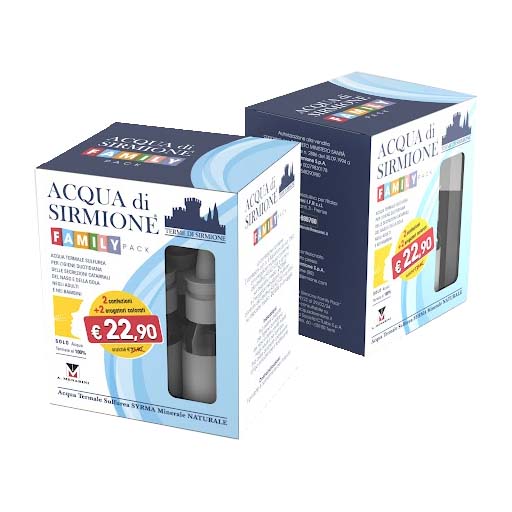 ACQUA DI SIRMIONE FAMILY PACK 12 FLACONCINI DA 15 ML - Farmaunclick.it
